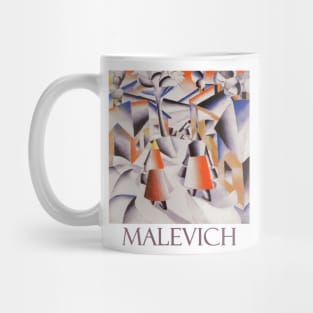 Morning in the Village after a Snowstorm by Kazimir Malevich Mug